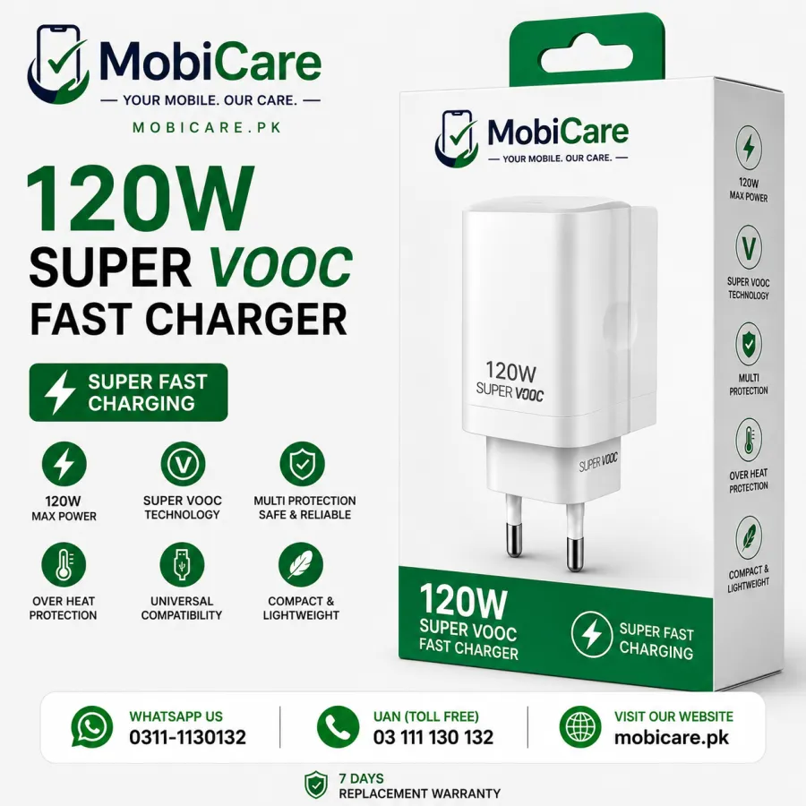 120W SuperVOOC Fast Charger – Super Fast Charging Adapter