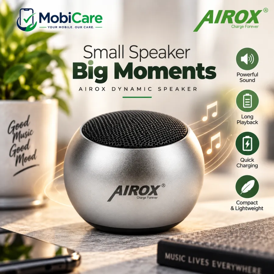 AIROX S-003 Dynamic Wireless Bluetooth Speaker – 5W Portable Speaker