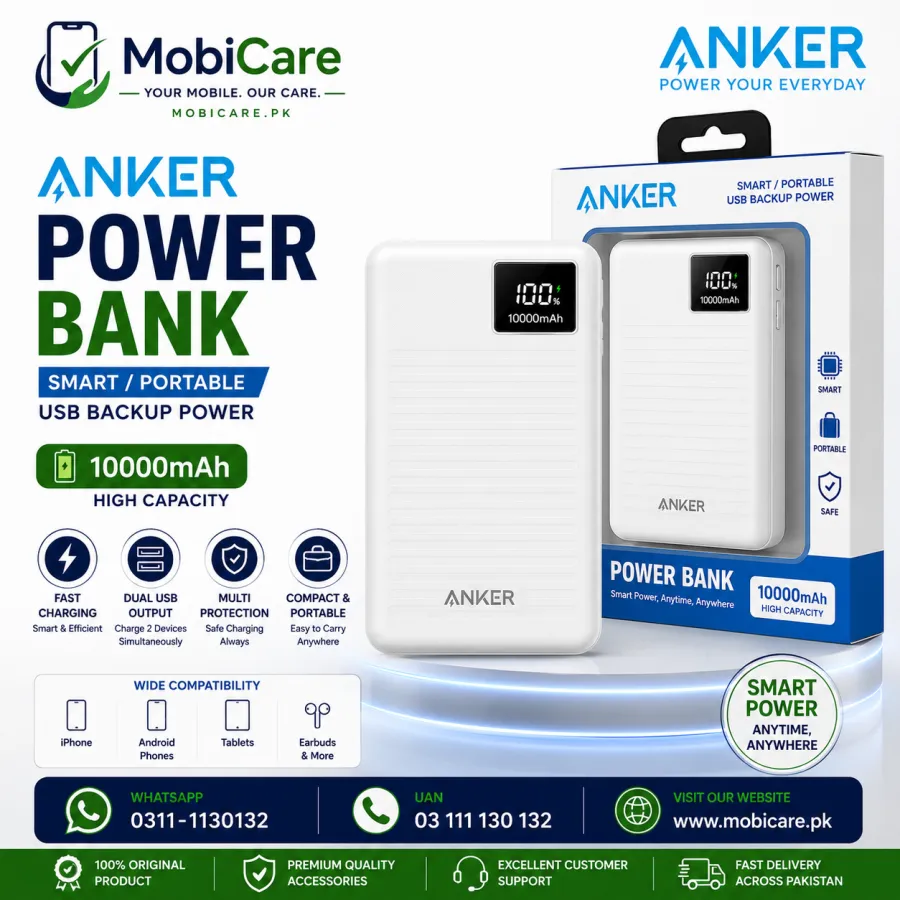Anker VoltMax 10000mAh Fast Charging Power Bank