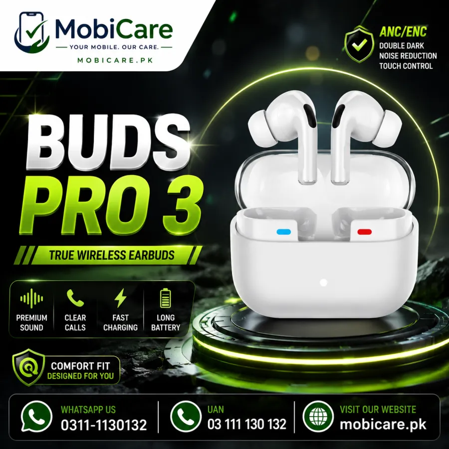Buds Pro 3 ANC/ENC Wireless Earbuds with Touch Control