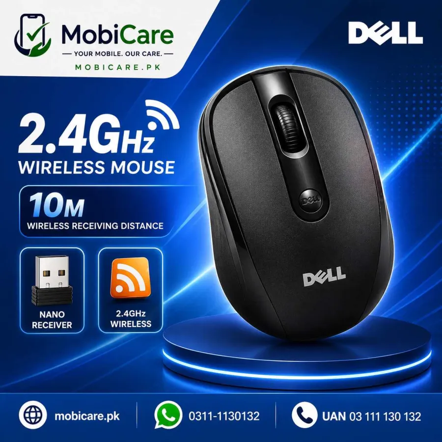 Dell 2.4GHz Wireless Mouse with Nano USB Receiver