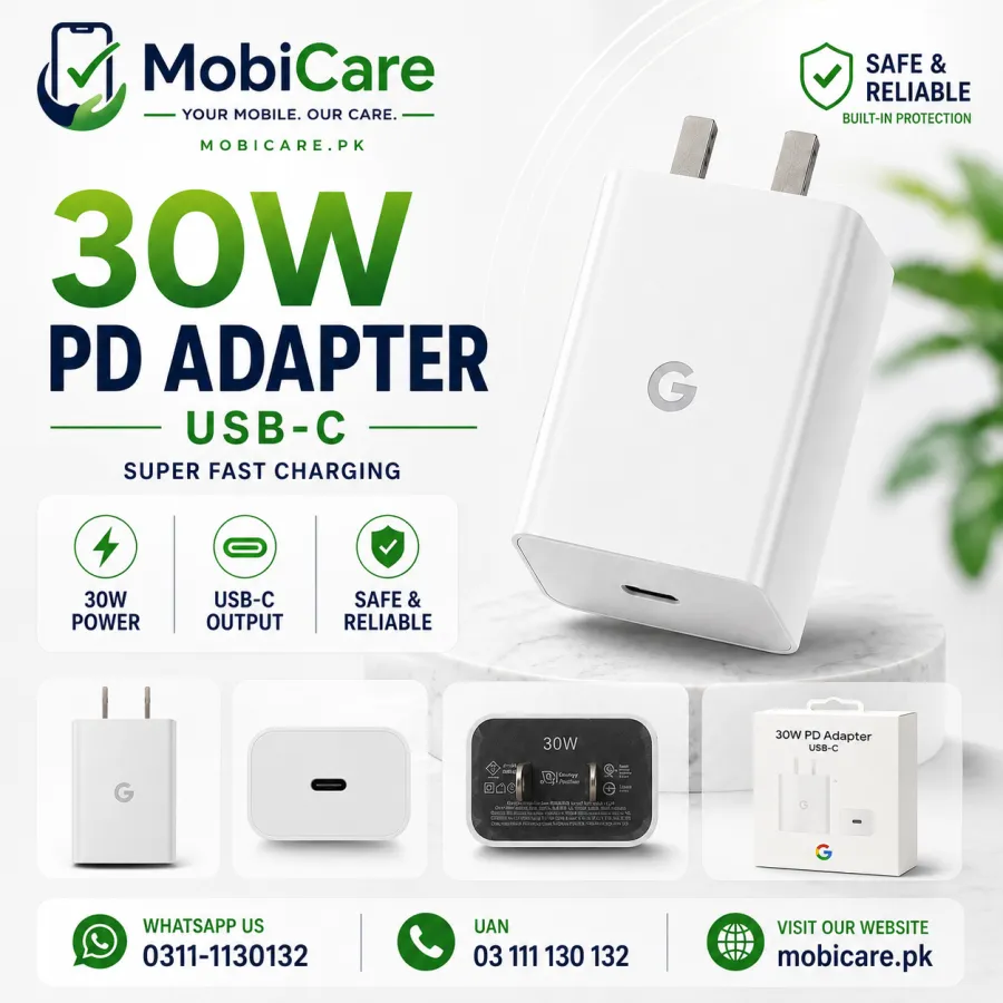 Google 30W USB-C PD Fast Charger Adapter