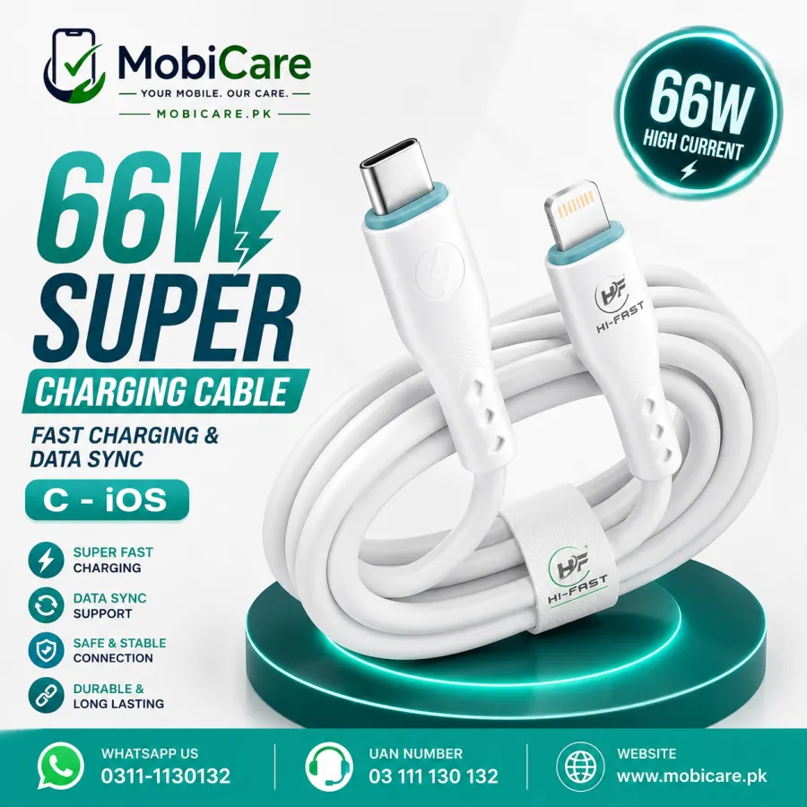 HI-FAST HC-15 66W USB-C to Lightning Fast