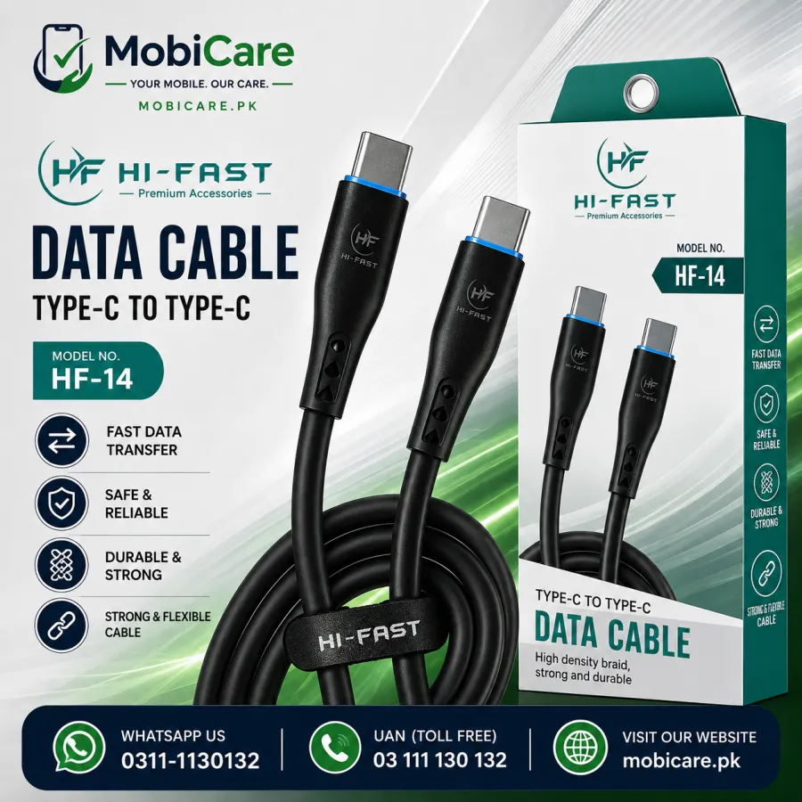HI-FAST HF-14 Type-C to Type-C Data Cable