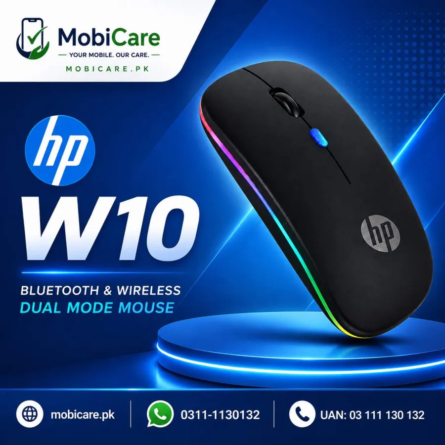 HP W10 Bluetooth & 2.4GHz Dual Mode Wireless Mouse