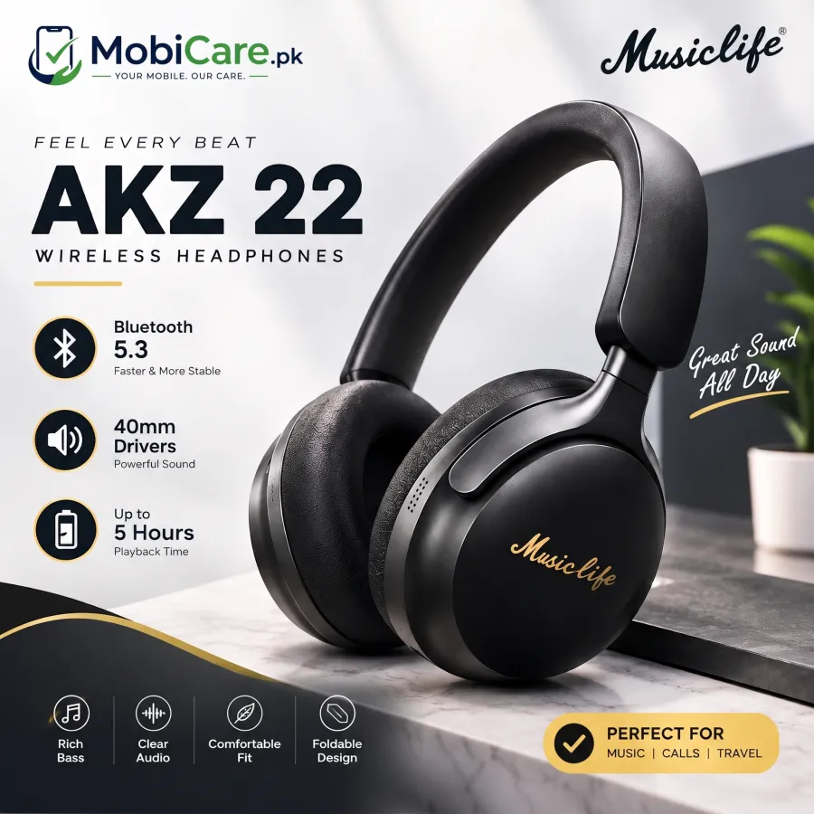 MusicLife AKZ 22 Wireless Headphones – Bluetooth 5.3