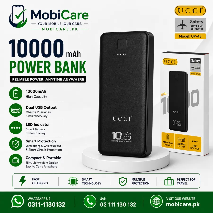 UCCI PowerCore 10000mAh Portable Power Bank